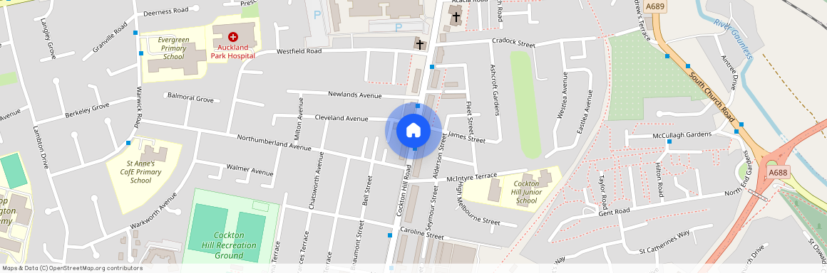 Cockton Hill Road, Bishop Auckland, Durham, DL14