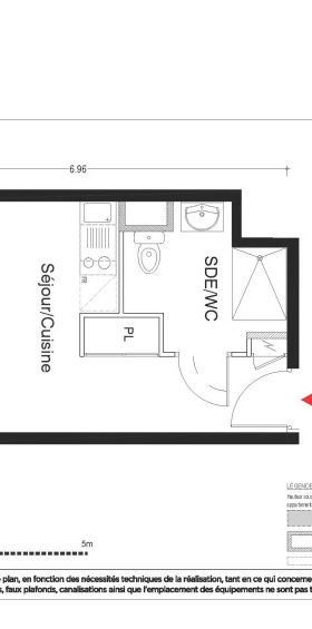 Location Appartement 1 pièce 25m² CLERMONT FERRAND 63000 - Photo 2