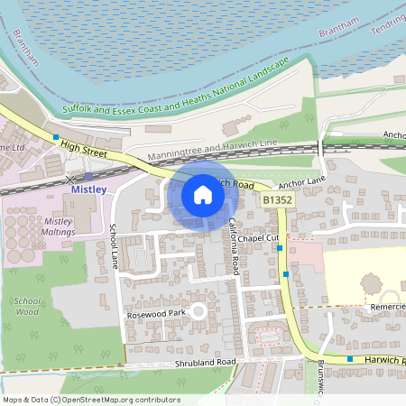 Beckford Road, Mistley, Manningtree, Essex, CO11