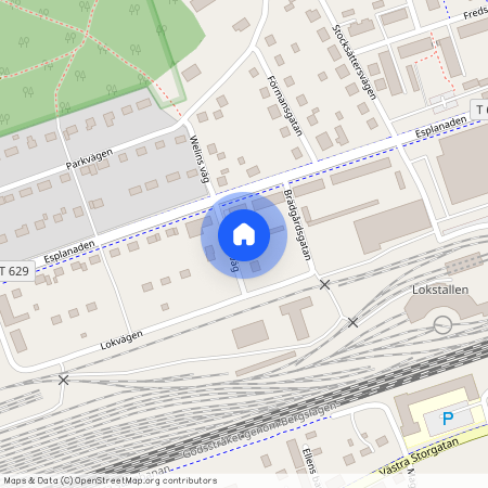 Welins väg, Hallsberg