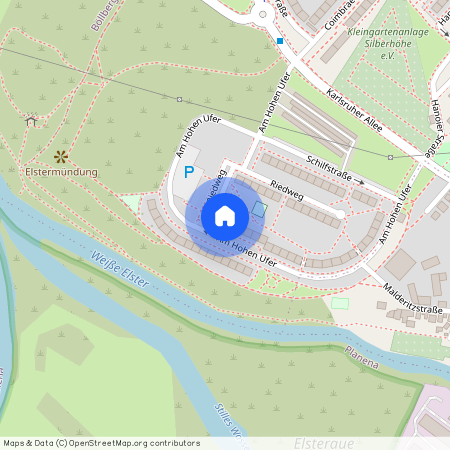 Am Hohen Ufer 3, Halle