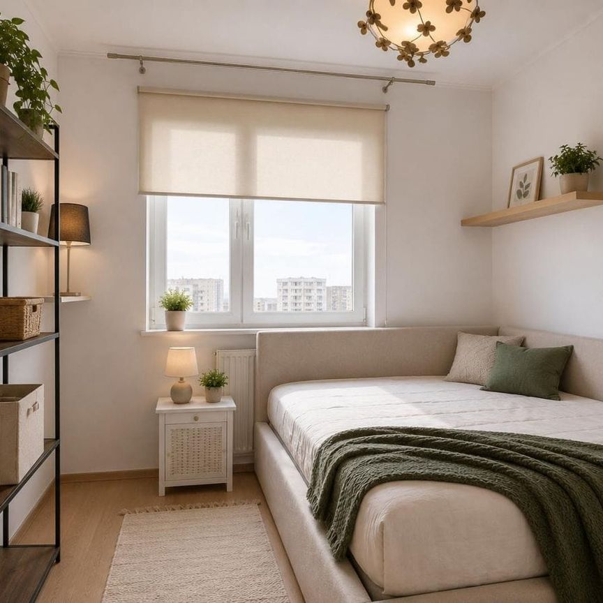 3 pokoje z balkonem tuż przy metrze Natolin 73.4 m² - Фото 1
