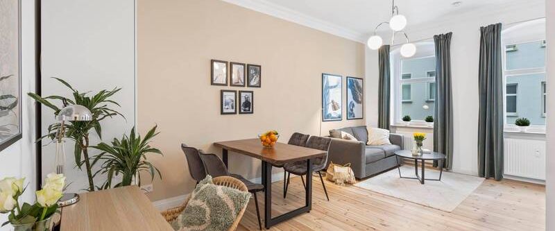 Modern, freshly renovated 2 room apartment with the best accessibility in Prenzlauer Berg - Foto 1