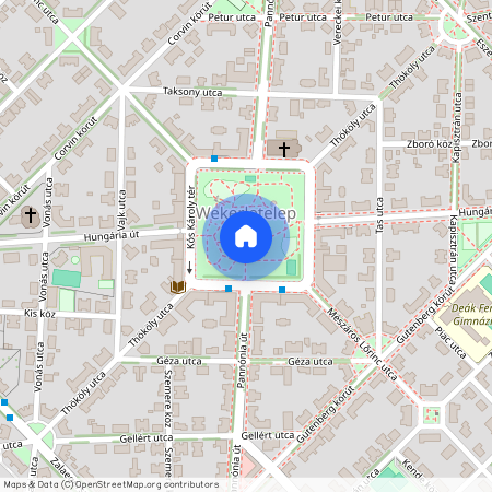 Budapest XIX. kerület, Kós Károly tér