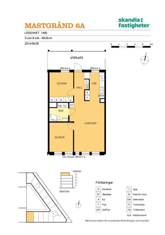 Mastgränd 6 A, Västra Hamnen - Foto 3