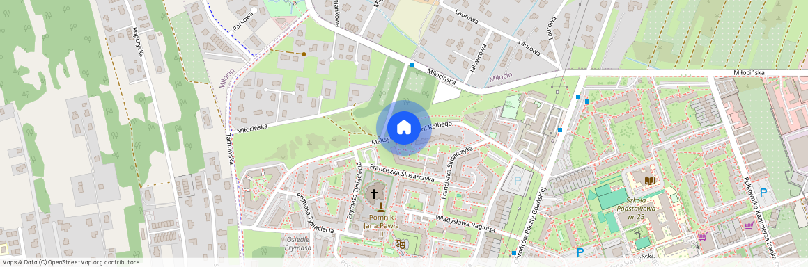 ul. Maksymiliana Marii Kolbego, Baranówka, Rzeszów, podkarpackie