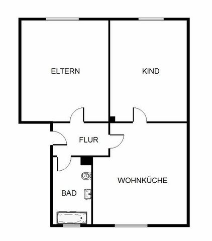 Neue Wohnung, neues Glück! 2,5-Z.-W. im EG - Foto 4