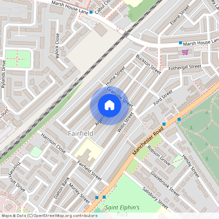 Algernon Street, Warrington