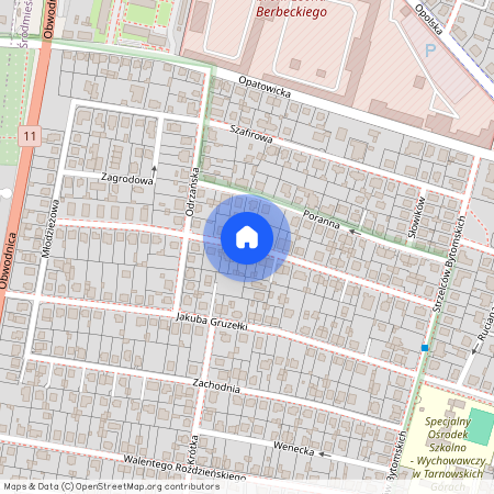 ul. Radosna, Tarnowskie Góry, tarnogórski, śląskie