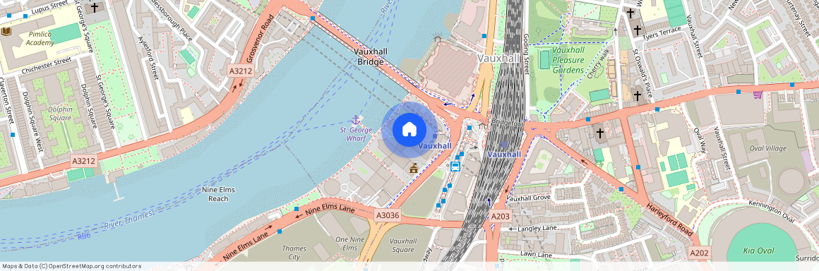 St George Wharf, Vauxhall, SW8