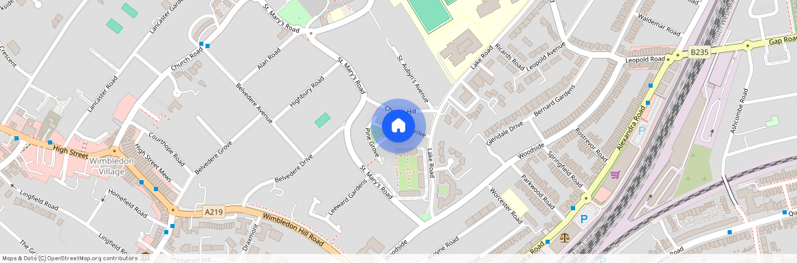 Pine Grove, Wimbledon, SW19, London