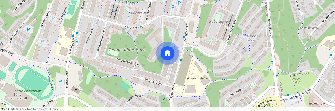 Frimurarvägen, Skärholmen