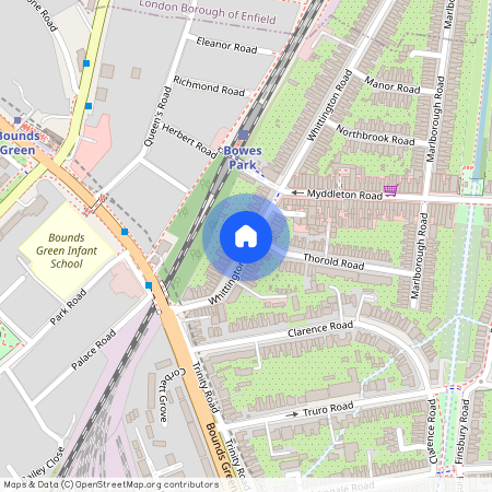 Whittington Road, Bowes Park, N22