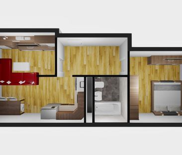 Singlewohnung Zentrumsnah - Foto 1