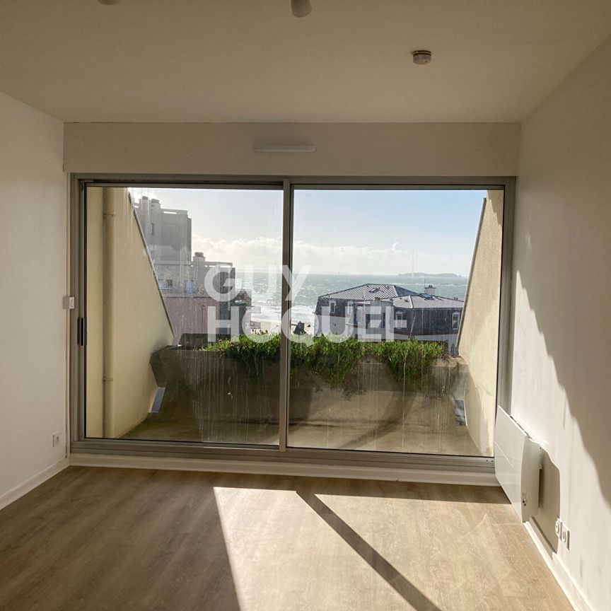Appartement Saint Malo 1 pièce(s) 24.91 m2 - Photo 1