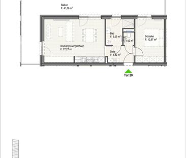 2-Zimmer-Wohnung mit Balkon in Reininghaus - Provisionsfrei! - Foto 2