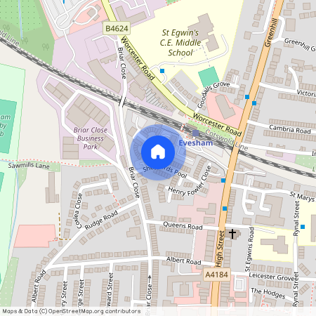 Shepherds Pool, Evesham, Worcestershire, WR11