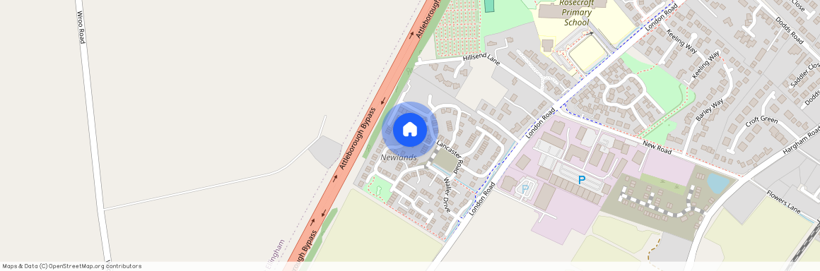 Lancaster Road, Attleborough