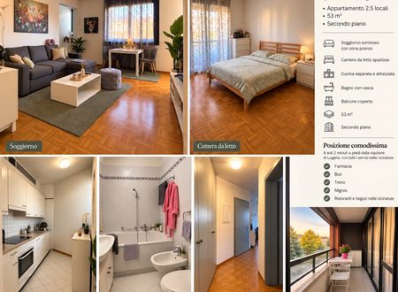 2.5 Zimmer, 53 m² - Foto 5