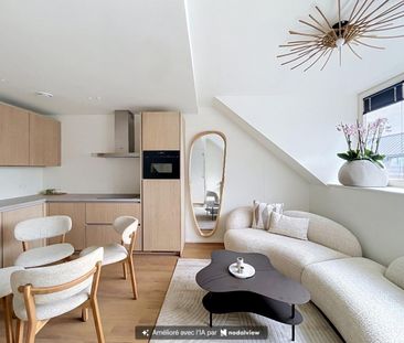 Cinquantenaire - Stunning renovated furnished 1-bed duplex - Photo 3