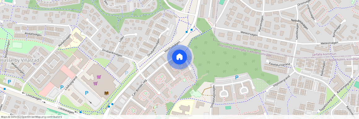 Carl Bondes väg 80, Villastaden