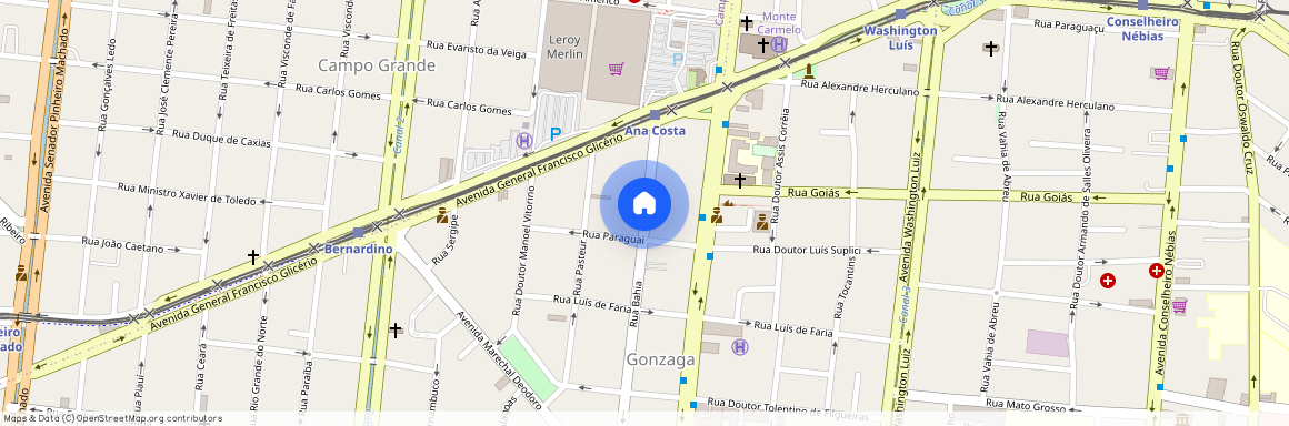 Rua Bahia, Gonzaga - Santos