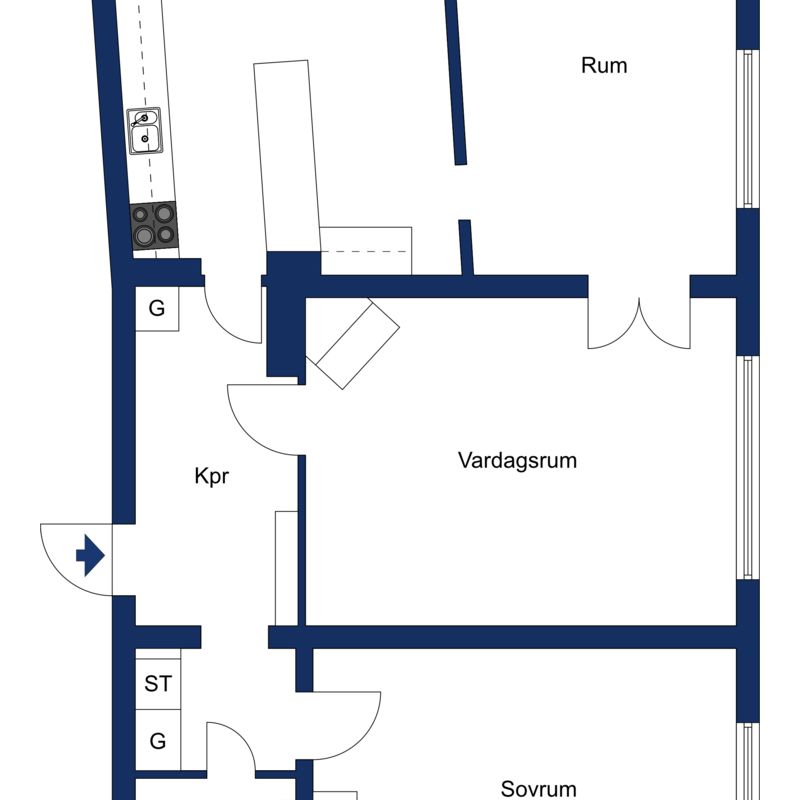 Konstapelsgatan, Karlskrona - Photo 2