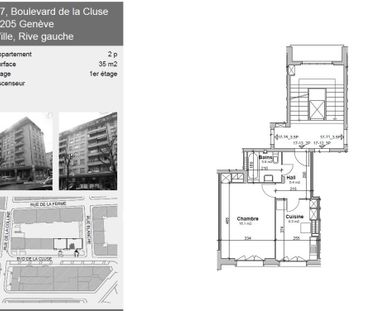 Appartement de 2 pièces au 1er étage d'env. 35 m2 - Photo 2