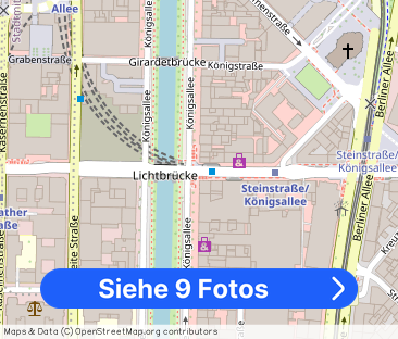 Modernisierte Wohnung in zentraler Lage mit Einbauküche - Foto 1