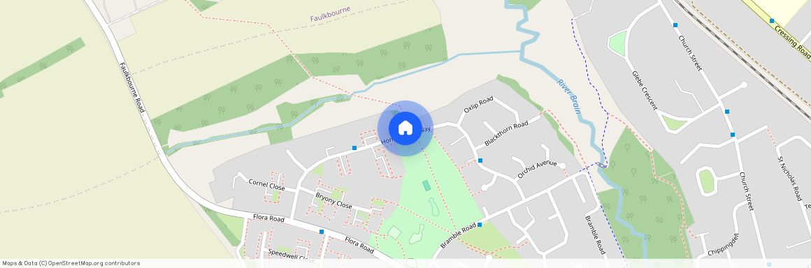 Honeysuckle Way, Witham