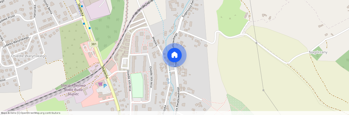 ul. Eugeniusza Kwiatkowskiego, Nowa Ruda, kłodzki, dolnośląskie