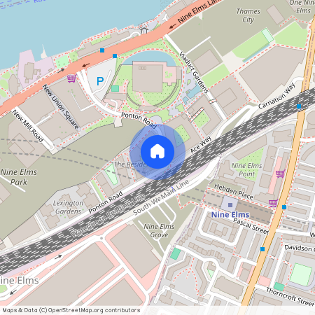 30 Ponton Road, Madeira Tower, SW11 7AB, London