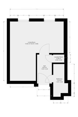 Pronájem bytu 1+kk 24 m2 - Photo 1