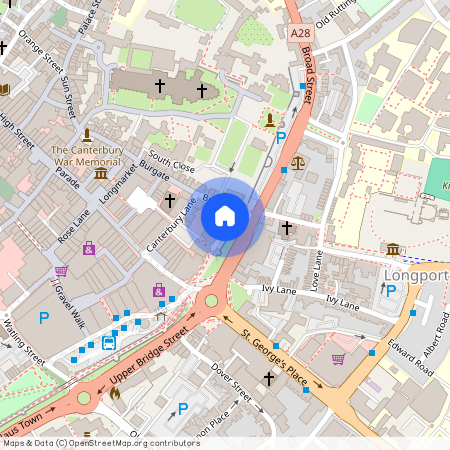 Burgate Lane, Canterbury, Kent, CT1