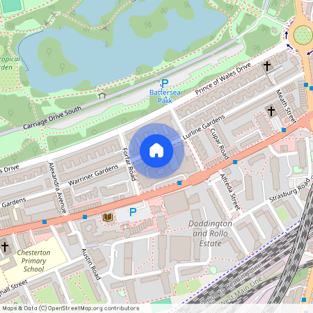 Kingsway Square, Lurline Gardens, Battersea, SW11