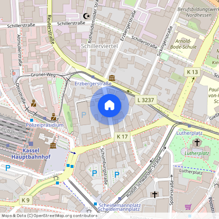 Erzbergerstraße, 34117, Erzbergerstraße    Kassel