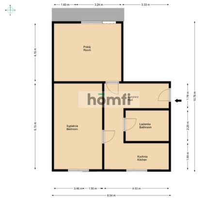 Mieszkanie 45,34 m², Radom, Śródmieście, 25 Czerwca - Zdjęcie 2