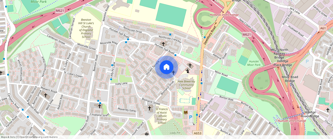 Disraeli Gardens, Leeds, LS11