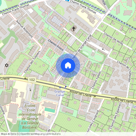 Chemin de Grange-Canal 11, Chêne-Bougeries