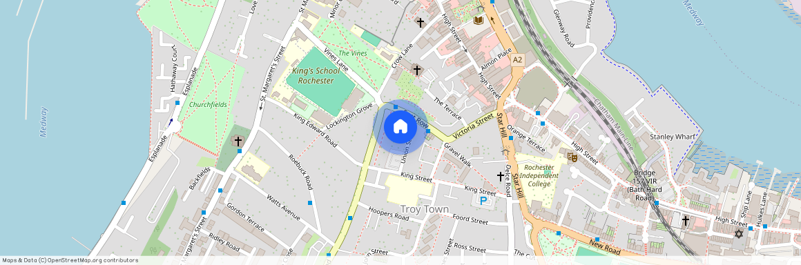 Union Street, Flamboyant House Union Street, ME1