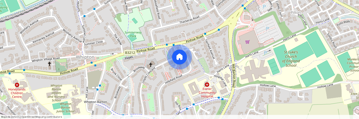 Lloyds Crescent, Whipton, Exeter