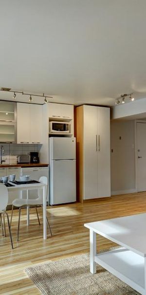 Cession bail 3½ meublé – St-Jean-Baptiste – dispo 1er juin flexible – 1310$ internet inclus - Photo 1