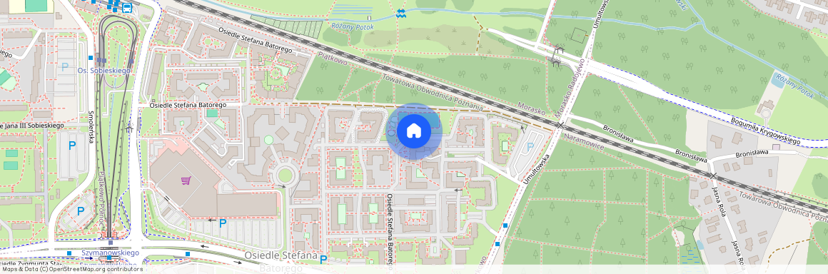os. Stefana Batorego, Piątkowo, Stare Miasto, Poznań, wielkopolskie