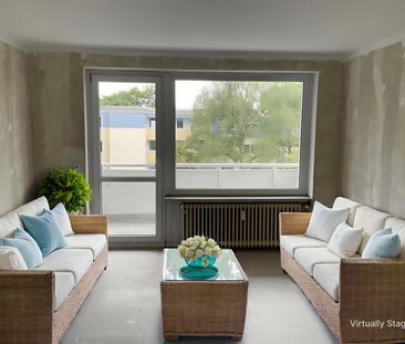 3.5-Zimmer-Wohnung mit Balkon in Bergkamen-City mieten - Photo 1