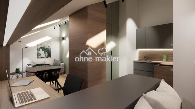 Eichstätt: Möbliertes Studentenapartment im sanierten Dachgeschoss – nur für Studierende, Uninähe - Photo 1