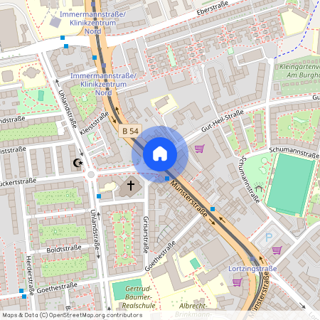 Münsterstraße, 44145 Dortmund - Innenstadt-Nord