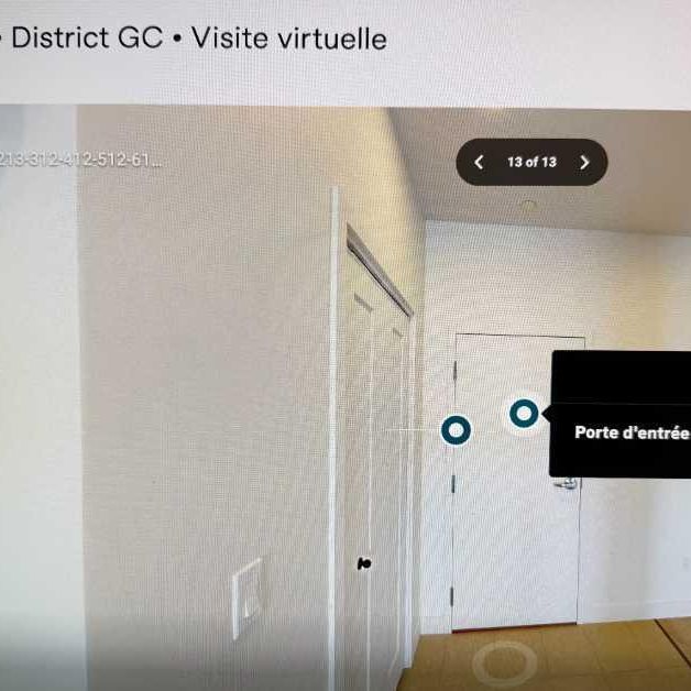 Superbe 3 1/2 style condo à Lévis / Piscine sur toit - Photo 1