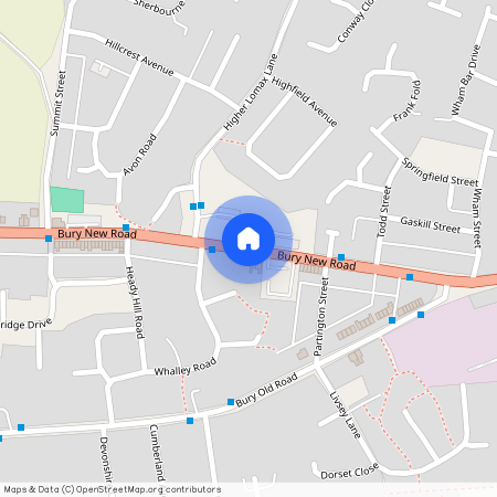 Bury New Road Heywood.