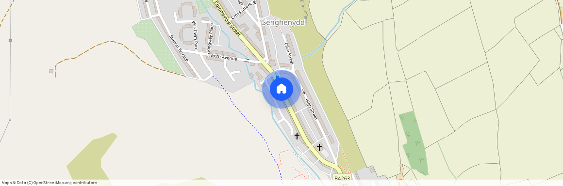 Commercial Street, CF83 4FZ, Senghenydd