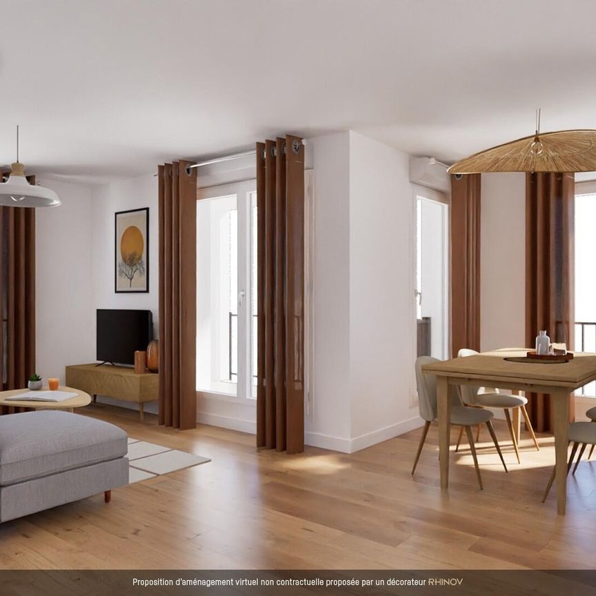 location Appartement T4 DE 80.5m² À BOBIGNY - Photo 1